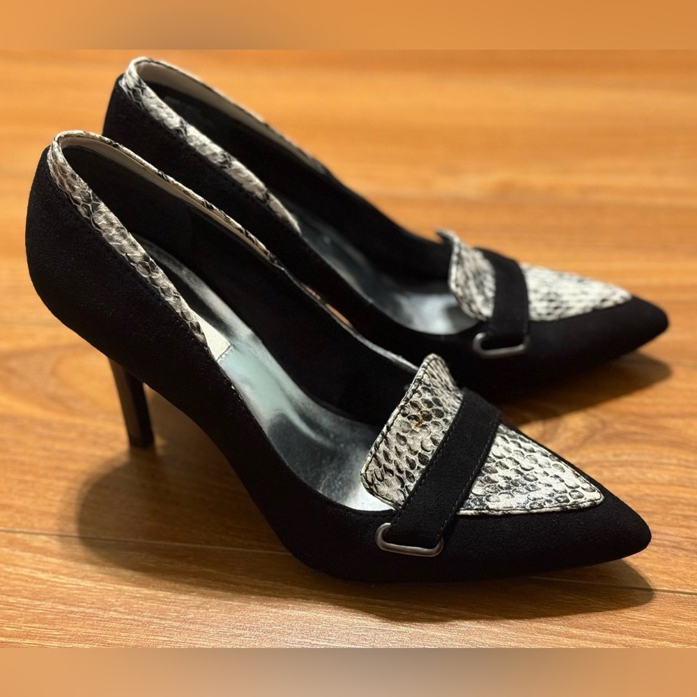 Simply Vera 3” Black Heels Size 7 NWOT